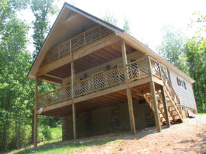 How do you rent a cabin in Lake Guntersville?